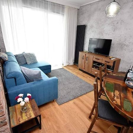 Apartament Blue Bastion Walowa 23C Z Klimatyzacja I Miejscem Parkingowym W Podziemnym Parkingu グダニスク エクステリア 写真