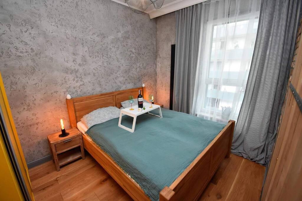 Apartament Blue Bastion Walowa 23C Z Klimatyzacja I Miejscem Parkingowym W Podziemnym Parkingu グダニスク エクステリア 写真