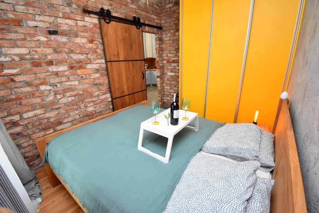 Apartament Blue Bastion Walowa 23C Z Klimatyzacja I Miejscem Parkingowym W Podziemnym Parkingu グダニスク エクステリア 写真